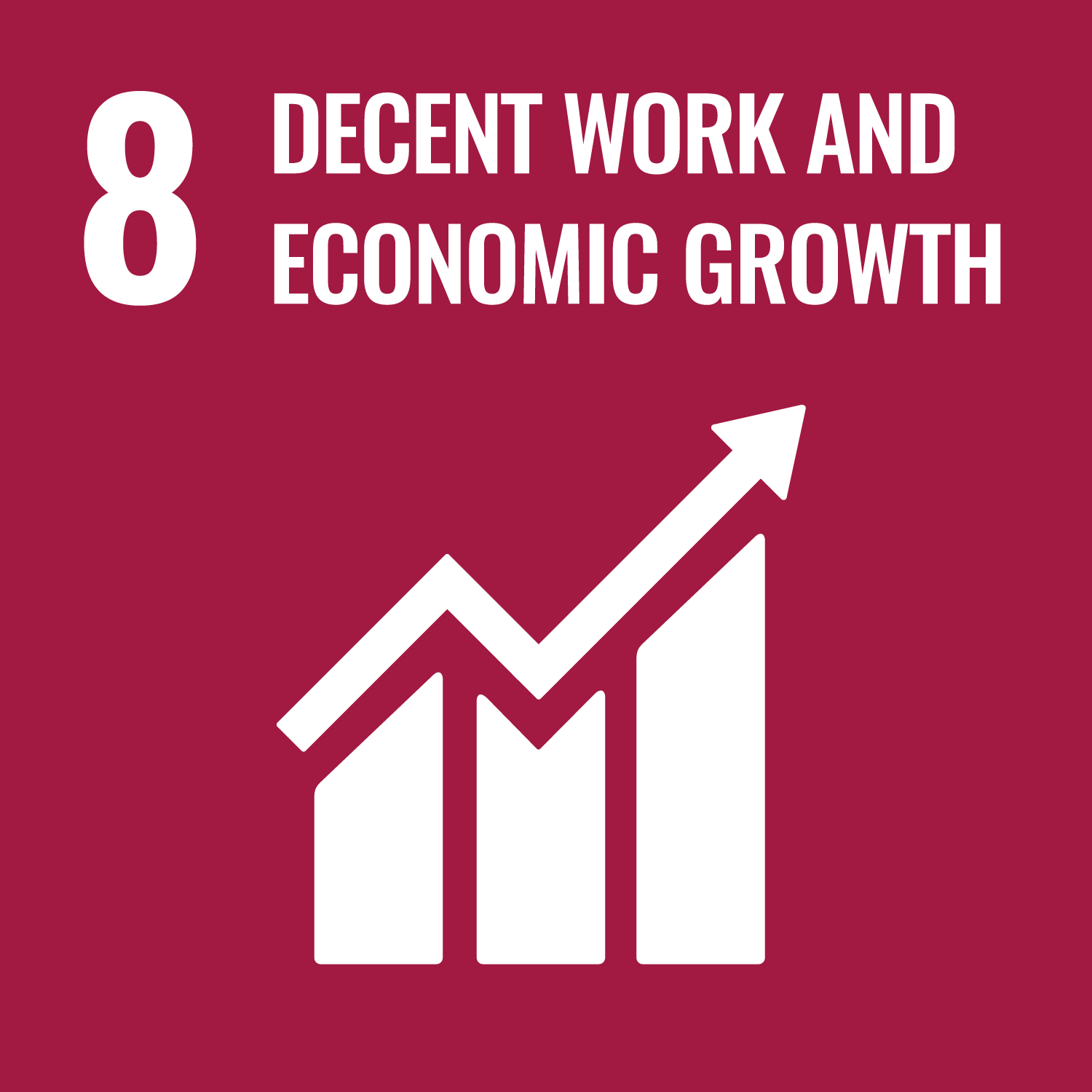 SDG Goal 8: Decent Work and Economic Growth blank